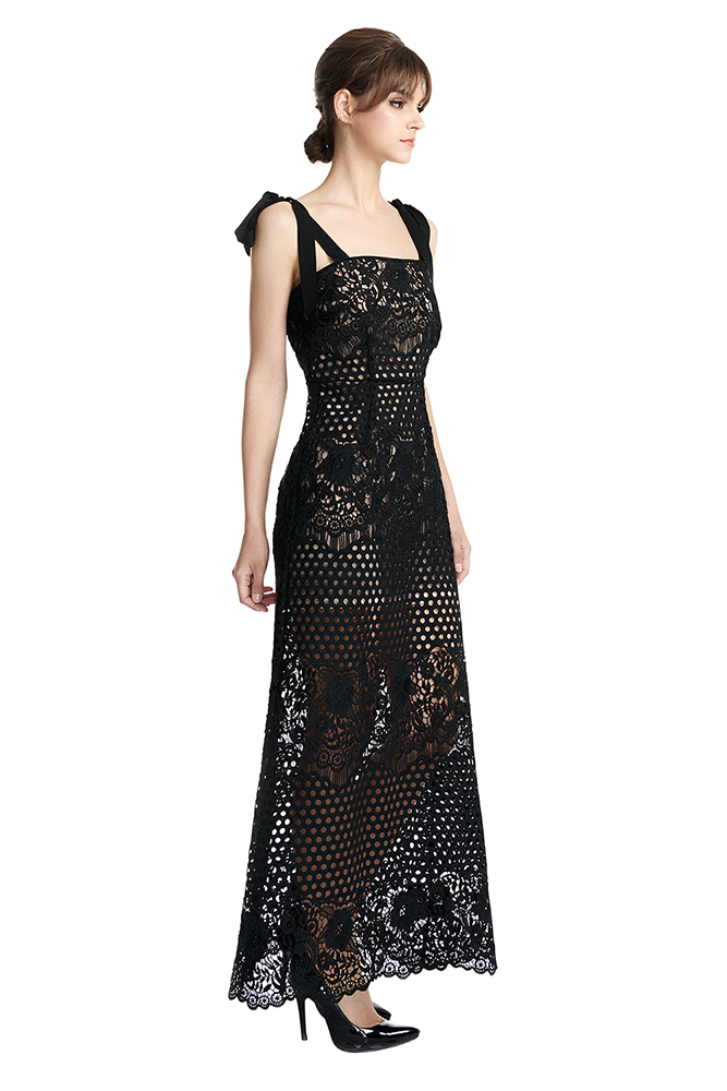 side view of the dress